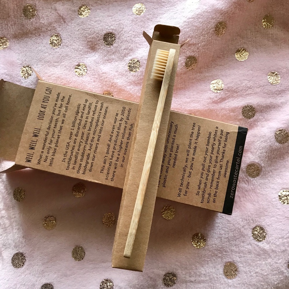 8 Bamboo Toothbrushes